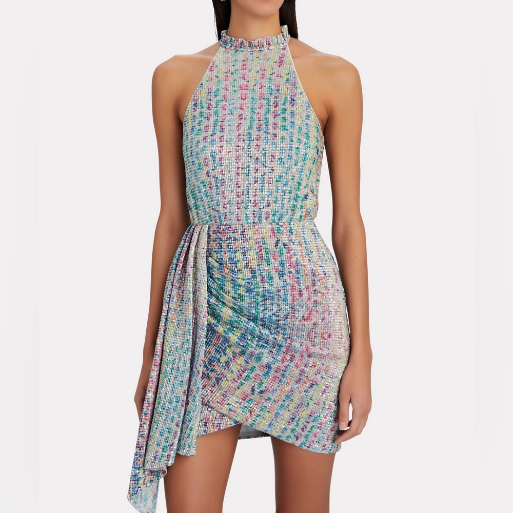 SAYLOR loni metallic mini dress!!